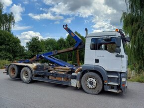 MAN TGA 28.390 6X2 hákový nosič kontejnerů - 3