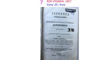 Slovenské knihy rok 1774 - 1942 historia miestopis geografia - 3