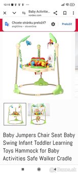 hopsadlo Fisher Price Tropical Forest Rotary Forest - 3