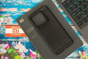 Silikónové puzdro s brúseným vzorom Xiaomi / Redmi / Poco - 3