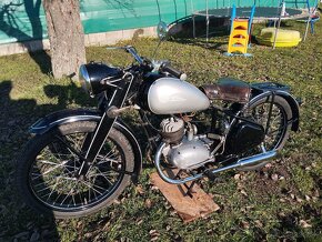 ČZ 125B s dokladmi - 1947 - 3