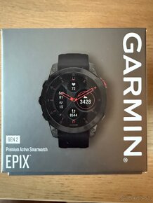 Predám Garmin EPIX Gen 2, Sapphire, Black, Titanium - 3