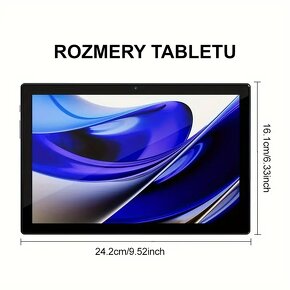 Tablet 10,1″ - 12gb Ram / 128gb ROM - Android 14 - 8-jadro - 3