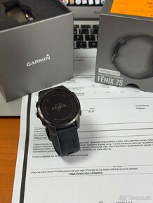 Garmin Fenix 7s Sapphire Solar - ZÁRUKA, bez odrenín - 3