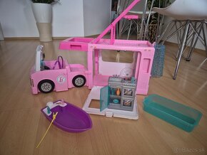 Barbie karavan 3v1 Mattel IBA OSOBNY ODBER BRATISLAVA - 3