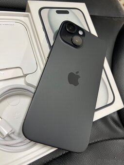 iPhone 15 128GB Black 100% zdravie v záruke - 3