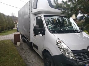 Renault master valník s plachtou - 3