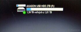 AXAGON USB 2 TB HDD - 3