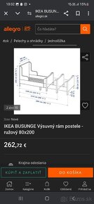 Detská rastúca ikea posteľ - 3