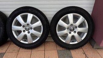 Kolesá sada VW 5x112r16, 205/55r16 - 3