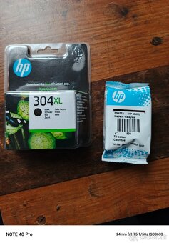 HP Deskjet 3760, nové cartridge len za 40€ - 3