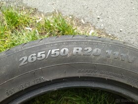 Predám letné pneumatiky 265/50 R20 - 3