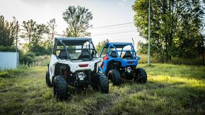 POLARIS RZR 200 EFI 2023 modrá a biela - 3