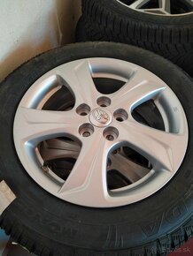 15" TOYOTA YARIS + TPMS zimné pneu,originál. - 3