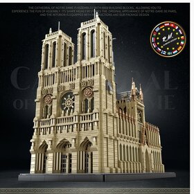 Predám "lego" Reobrix Notre Dame Cathedral - 3