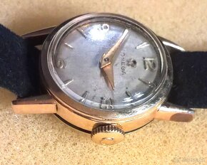 OMEGA de Ville kalibr 244, rok 1954 Silne zlacene - 40mikr. - 3