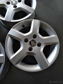 Alu VW,ŠKODA,SEAT R 14 " + zimné pneu. - 3