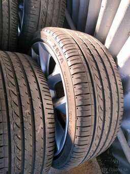 4ks alu disky orig. Škoda 5x112 R19 pneu 235/35 r19 - 3