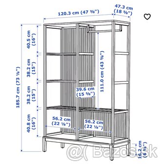 NORDKISA skriňa Ikea - 3