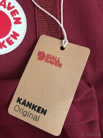 Fjällräven Kanken vínovo červený - 3