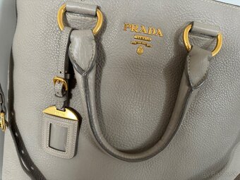 PRADA Vitello Grey tote kabelka - 3