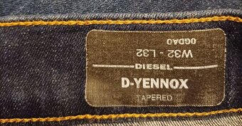 Diesel modrè slim fit streč - 3