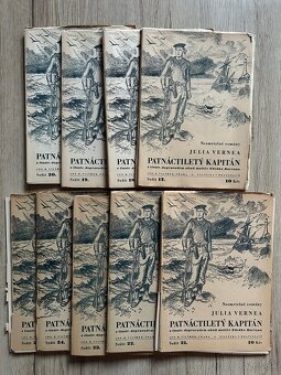 15x Jules Verne, Jos. R. Vilímek, zošity - 3