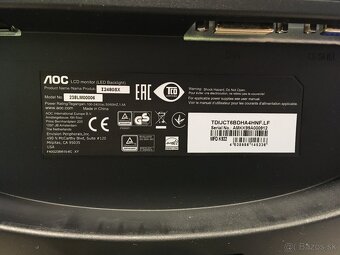 AOC I2480SX 24" LCD monitor - 3