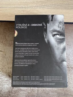 Predám kolekciu originál 3 DVD filmov Jason Bourne - 3