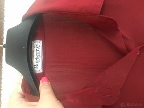 BURBERRY originál burgundy damska bluzka 40 - 3