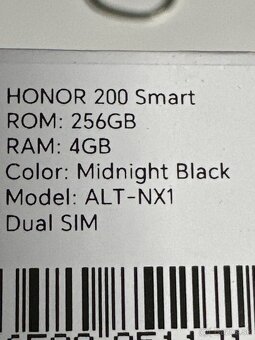 Predam uplne novy Honor 200 Smart 4gb 256gb - 3