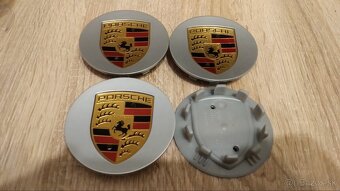 Porsche stredové krytky do kolies 76mm / 65mm viac fareb PO - 3