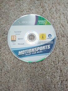 Kinect xbox 360 + hra Motionsports - 3