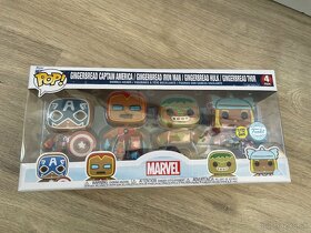 Funko POP Avengers Gingerbread Christmass 4 pack - 3