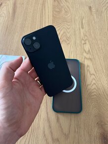 iPhone 15 Plus 256 gb Black - nepoužívaný, záruka - 3