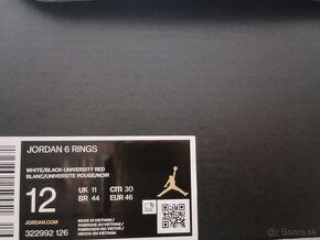 Jordan 6 rings EU46 a 47 - 3