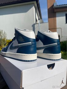 Nike Air Jordan 1 Mid J Sky French Blue - 3