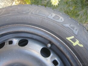 185/60R15 84T zim. pneu s pl. diskami Fabia, Rapid, Polo - 3