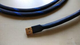 DIY USB kábel striebro/teflón - 3