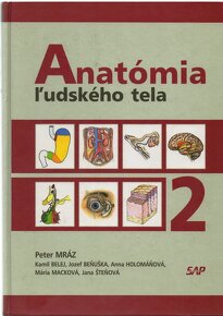 učebnice anatómie - medicína - 3