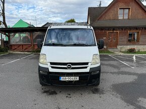 Opel movano 2.5d vyklapac 7-miest - 3