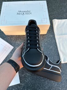 Alexander McQueen black tenisky - 3