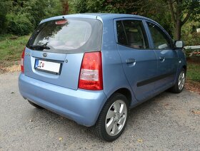 Kia Picanto benzín 4-valec 2006, modrá metalíza - TOP PONUKA - 3