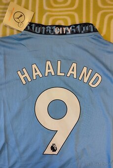 Detský futbalový dres Manchester City - HAALAND - 3