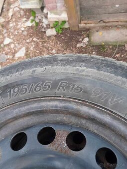 Letné pneumatiky 195/65 R15. - 3