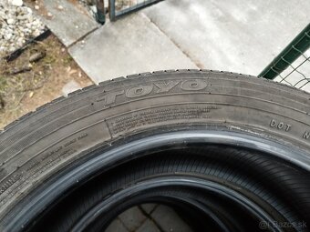 Predám letné pneumatiky Toyo 215/50R18 92v - 3