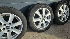 Sada kolies Borbet R16 5x112 + BFGoodrich zimné 205/60R16 - 3