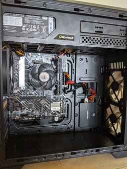 PC: i5-12400, H610M-A, 16GB RAM, SSD 250GB, SilverStone 500W - 3