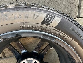 Dezent TZ Dark 7Jx17H2 ET40 a Michelin Alpin 6 - 3