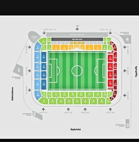 Lístok Slovan BA & ACMiláno, Stuttgart - 3